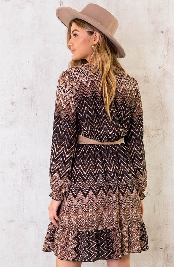 Limited Print Aztec Jurk – shoparchief, foto 4