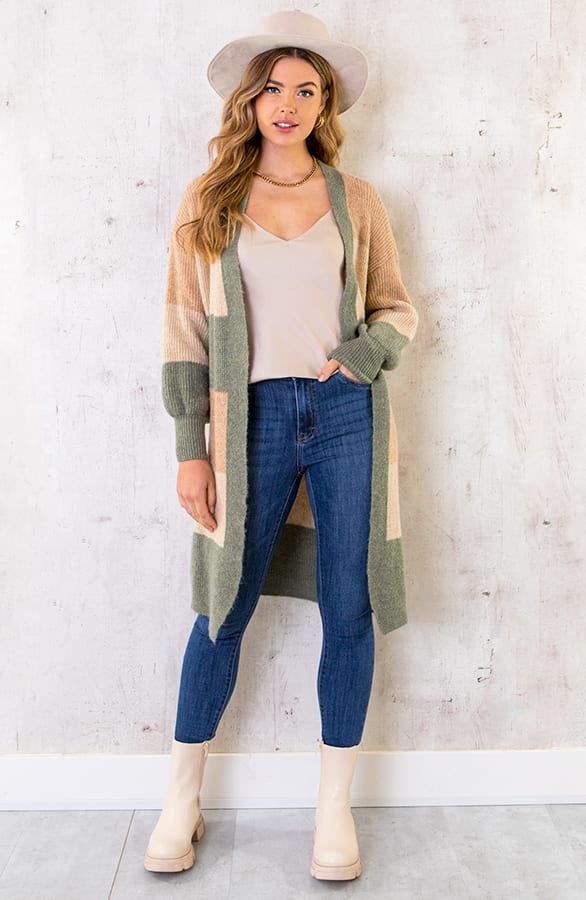 Midi Banen Vest Multicolor – shoparchief, foto 1
