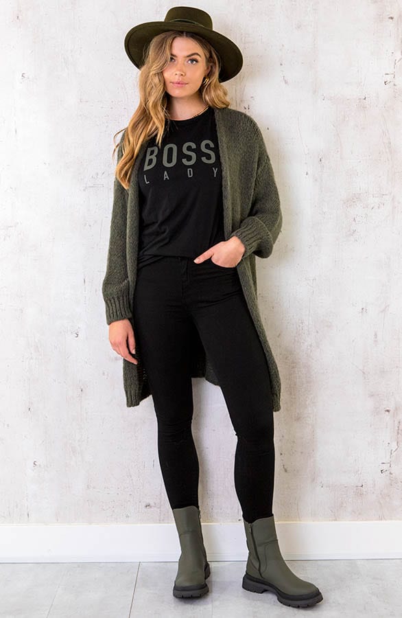 Boss Lady Top Army – shoparchief, foto 5