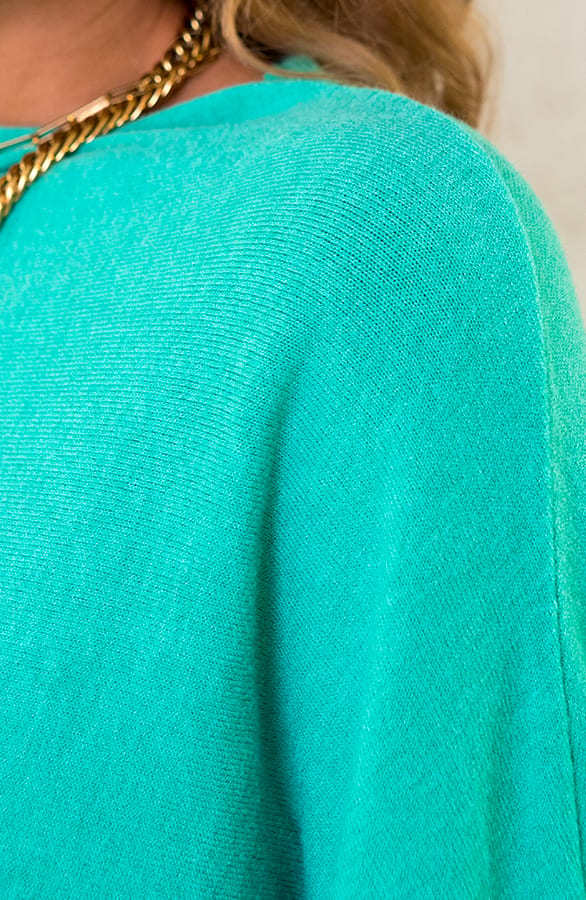 Oversized Soft Trui Bright Green – shoparchief, foto 5