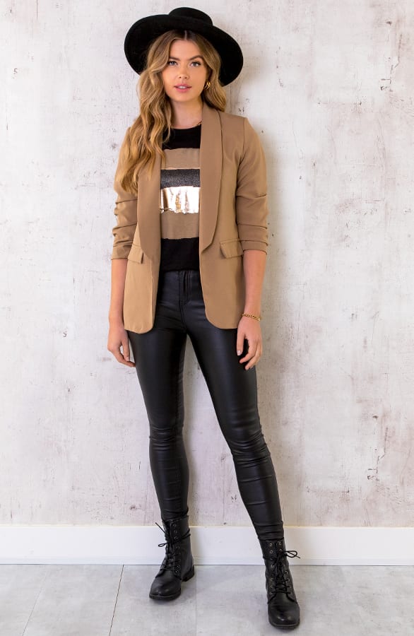 Limited Blazer Camel, Shoparchiv, Foto 5
