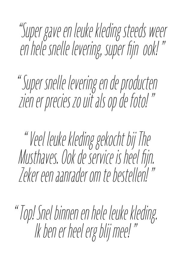 Deel jouw positieve ervaring via Trustpilot, Google Review of Instagram