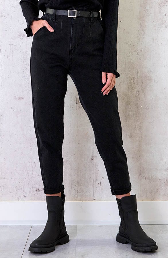 Chelsea Boots Mat Zwart – shoparchief, foto 3