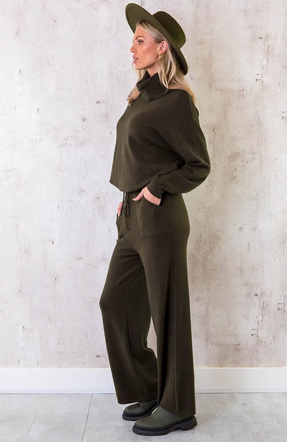 Chloe Soft Pants Army – shoparchief, foto 5