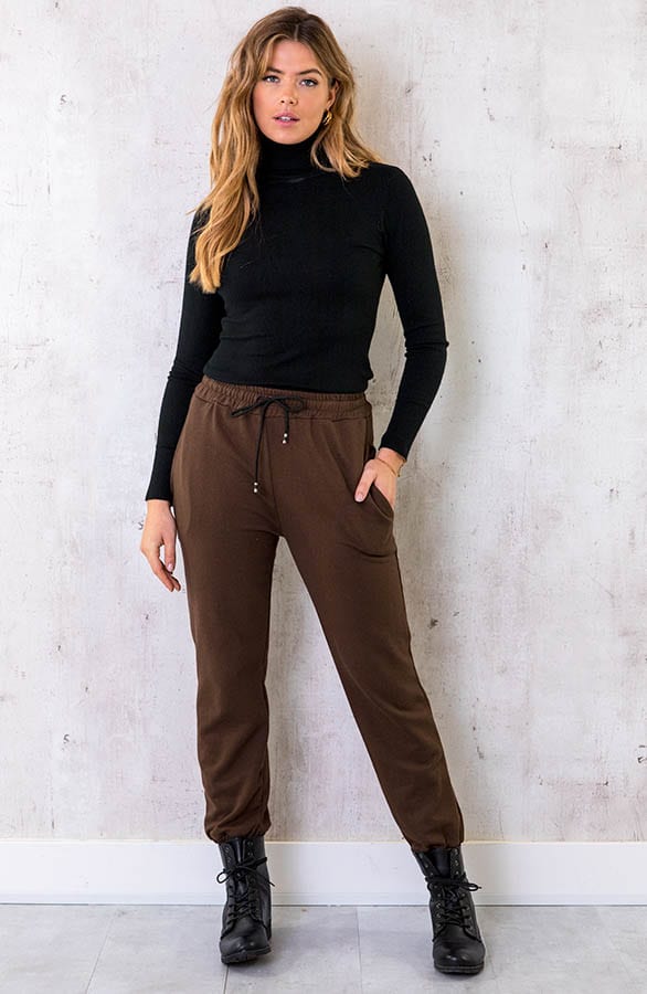 Comfy Jogging Broek Choco – shoparchief, foto 2