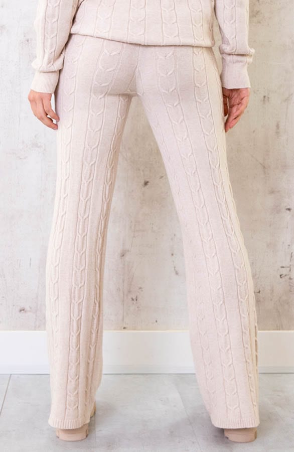 Comfy Patroon Broek Beige – shoparchief, foto 3