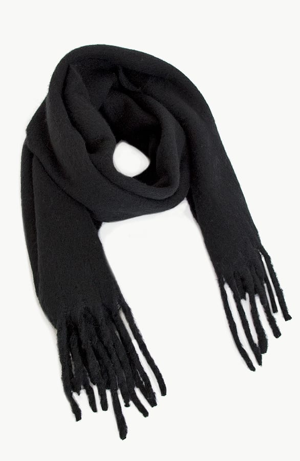Essential Sjaal Zwart – shoparchief, foto 1