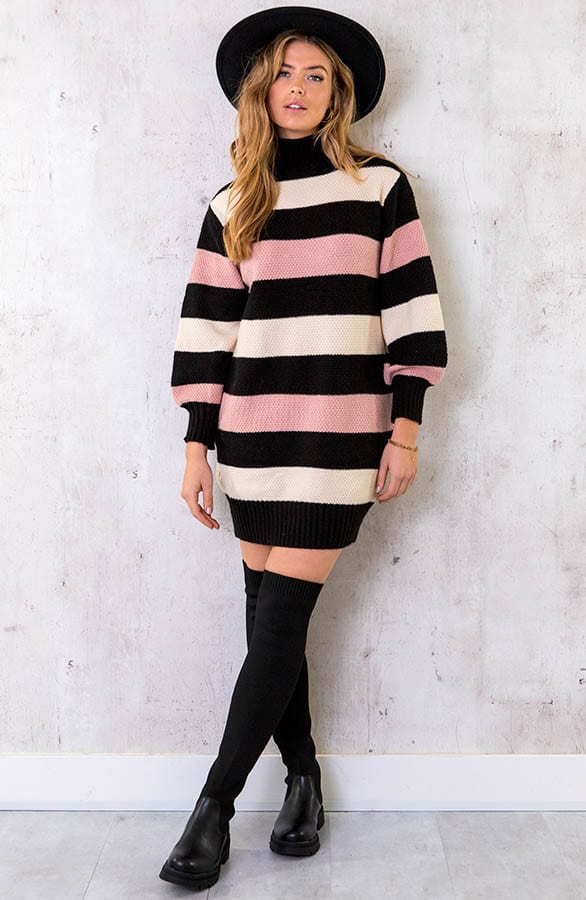Chelsea Overknee Boots Black – shoparchief, foto 4