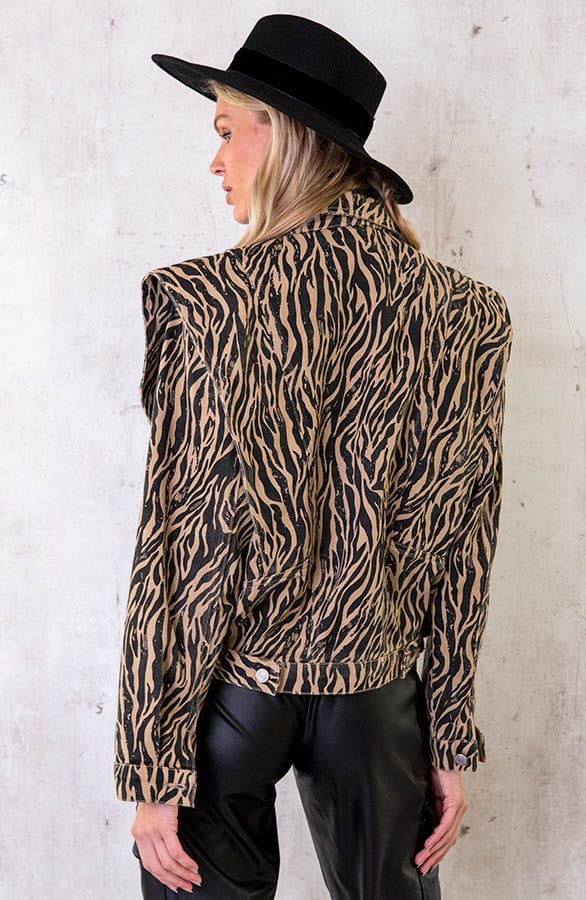 Limited Denim Jacke Zebra, Shoparchiv, Foto 4