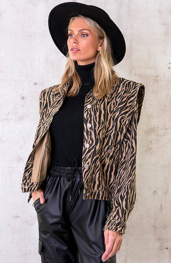 Limited Denim Jacke Zebra, Shoparchiv, Foto 2