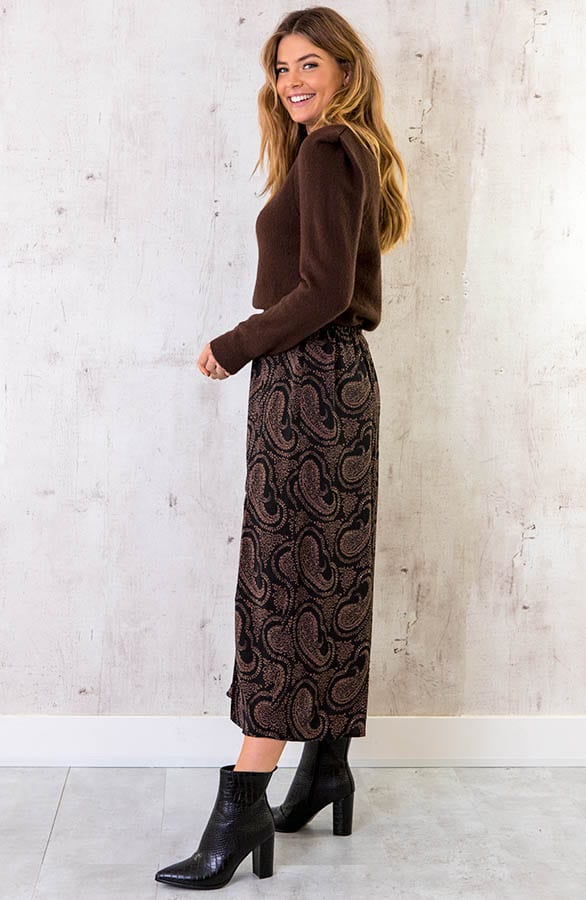 Trui Met Shoulder Pads Choco – shoparchief, foto 6