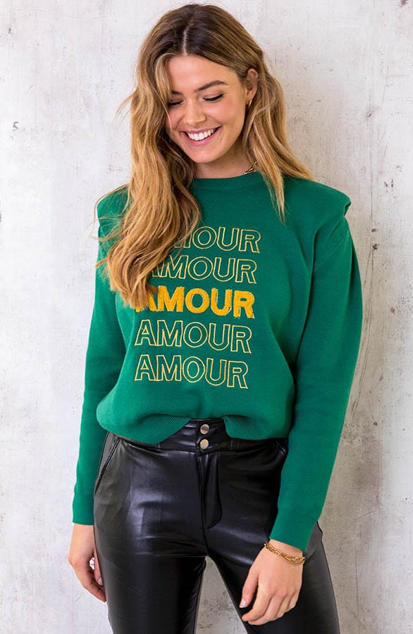 Multi Amour Trui Bright Green – shoparchief, foto 1