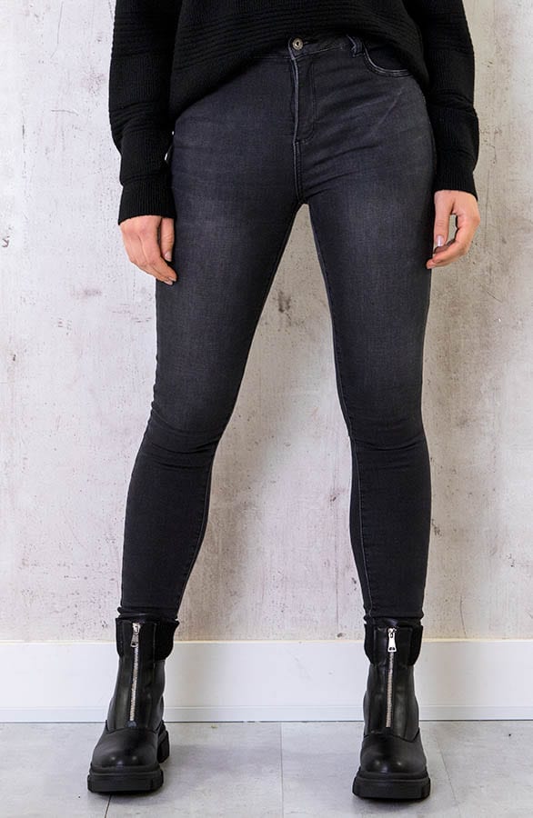 Zip Boots Dames Zwart – shoparchief, foto 3