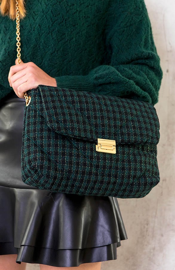 Schoudertas Boucle Smaragd – shoparchief, foto 1