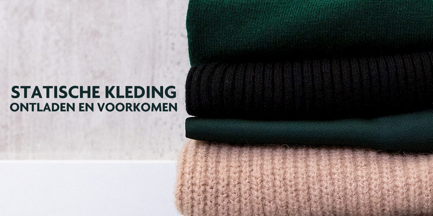 Statische kleding ontladen en voorkomen