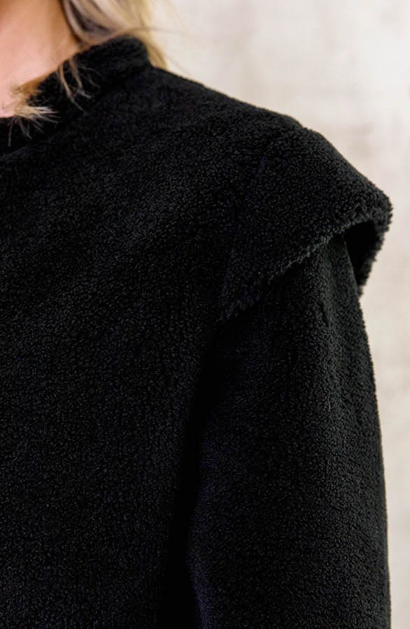 Teddy Bomber Jasje Zwart – shoparchief, foto 6