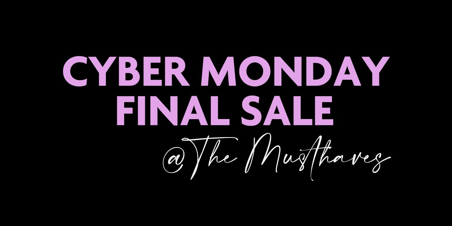 Cyber Monday 2021 bij The Musthaves: online kleding shoppen met korting