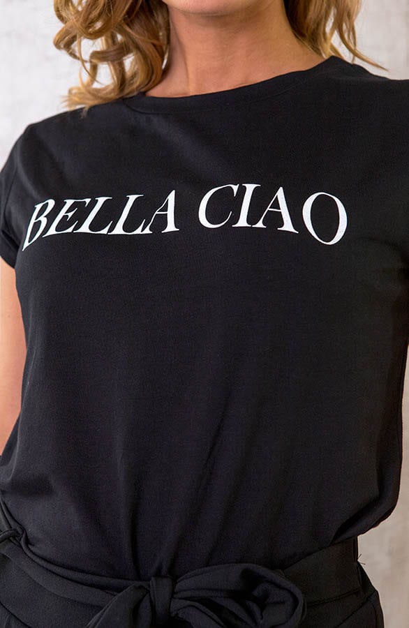 Bella Ciao Top Zwart – shoparchief, foto 4