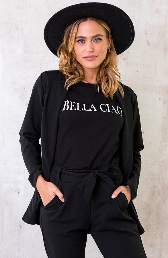 Bella Ciao Top Zwart – shoparchief, foto 3