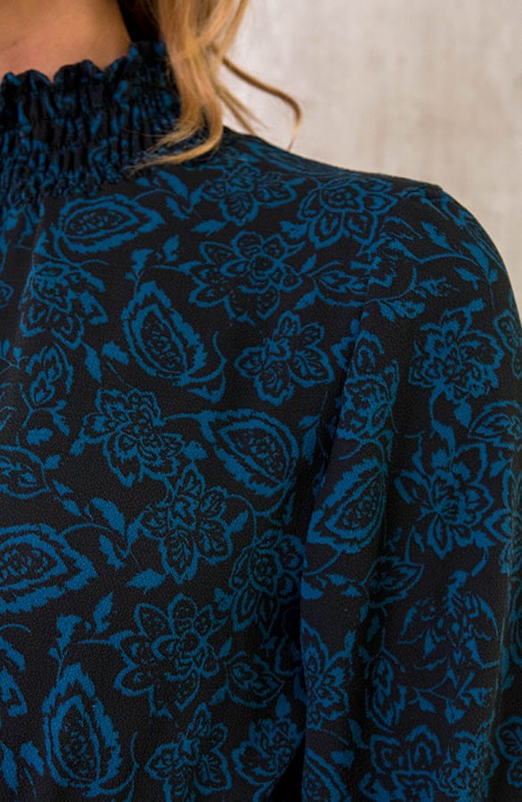 Col Jurk Overslag Paisley Petrol – shoparchief, foto 3