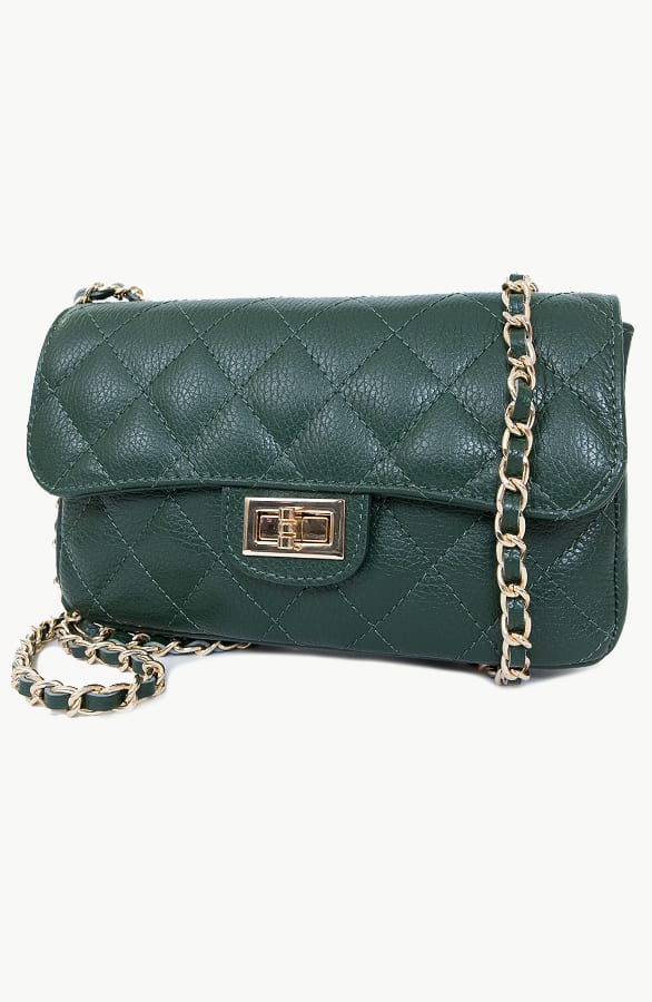 Iconic Chain Bag Green – shoparchief, foto 1