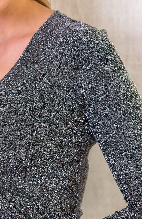 Lurex Wikkel Top – shoparchief, foto 4