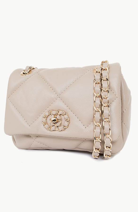 Quilted Chain Bag Beige, Shoparchiv, Foto 1