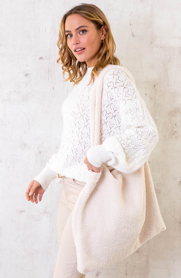 Teddy Shopper Beige – shoparchief, foto 2