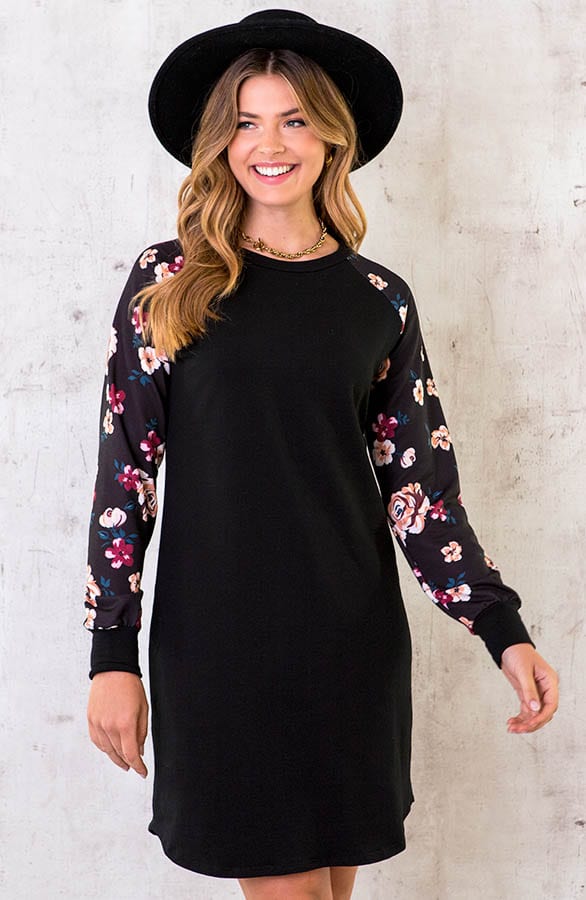 Tuniek Bloemenprint Roze – shoparchief, foto 1