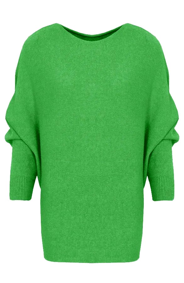 Oversized Soft Trui Groen – shoparchief, foto 1