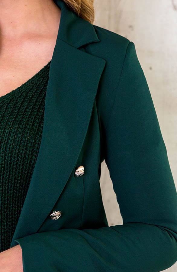 Button Blazer Smaragd 2.0 – shoparchief, foto 5