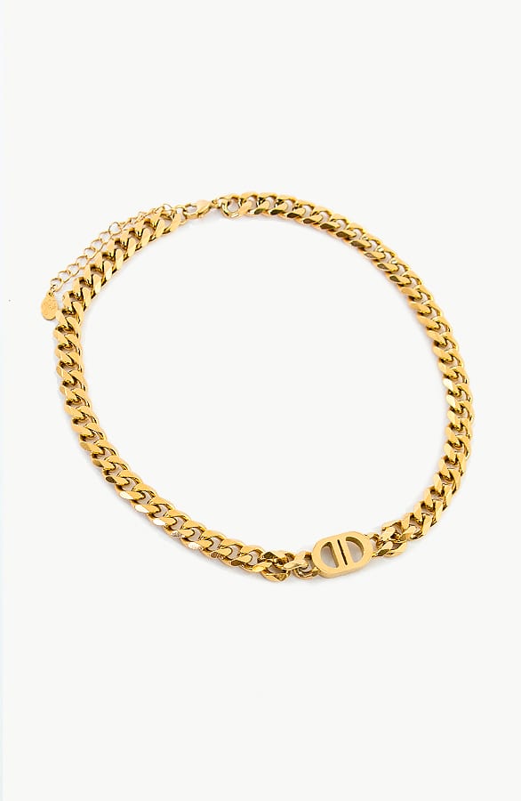 Fashion Chain Ketting Goud – shoparchief, foto 1