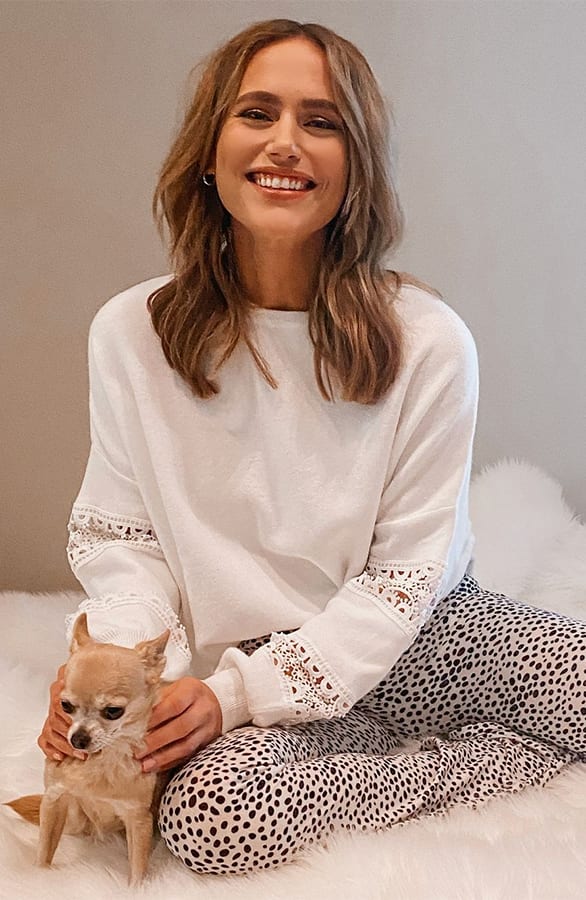 Flared Broek Cheetah Creme – shoparchief, foto 8
