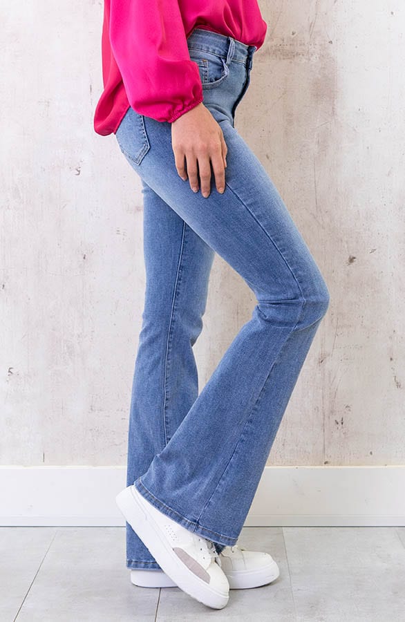 High Rise Flared Broek – shoparchief, foto 2
