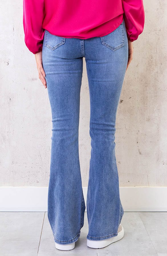 High Rise Flared Broek – shoparchief, foto 3