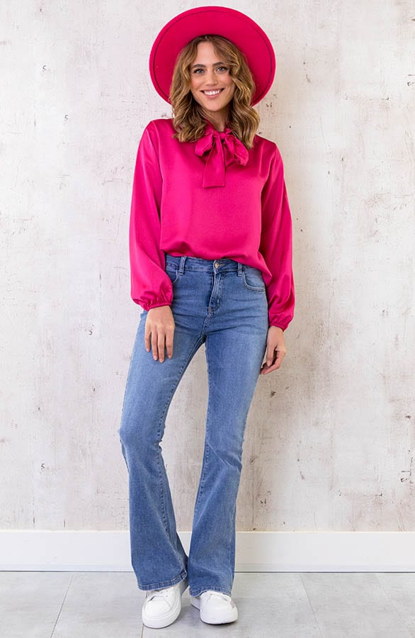 High Rise Flared Broek – shoparchief, foto 4