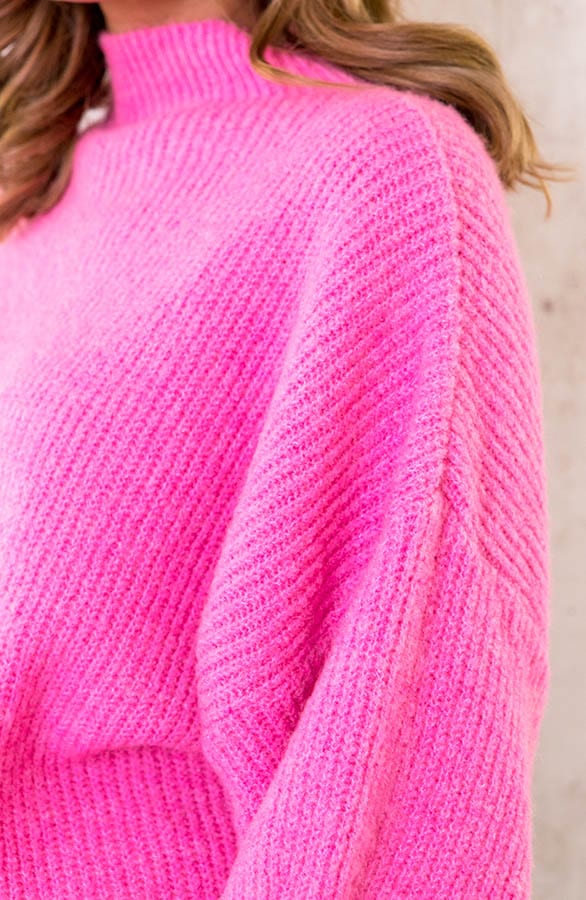 Knitted Sweater Roze – shoparchief, foto 5