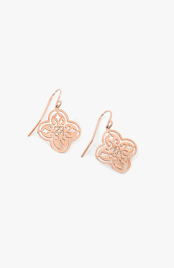 Klaver Oorbellen Rose – shoparchief, foto 1