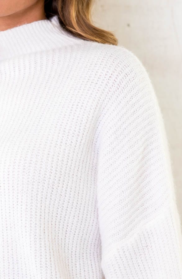 Knitted Sweater Ecru – shoparchief, foto 5