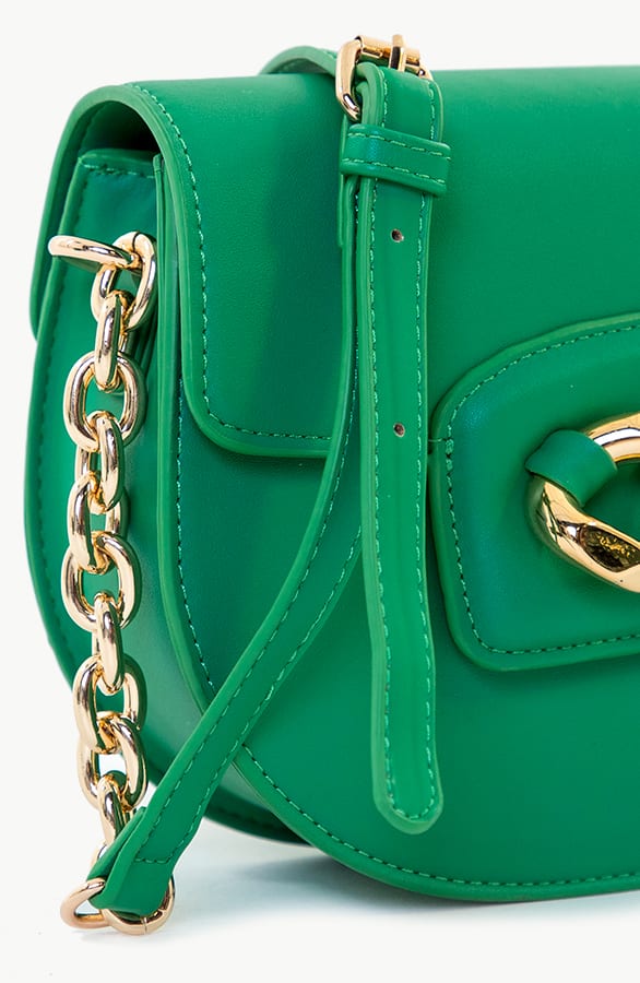 Luxury Chain Bag Green – shoparchief, foto 2