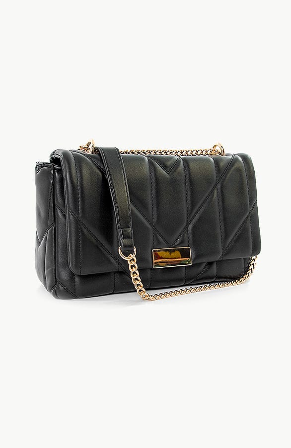 Luxury Pattern Bag Zwart – shoparchief, foto 1