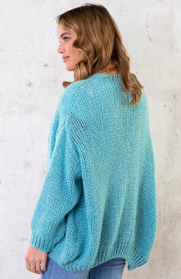 Oversized Knitted Vest Oase – shoparchief, foto 4