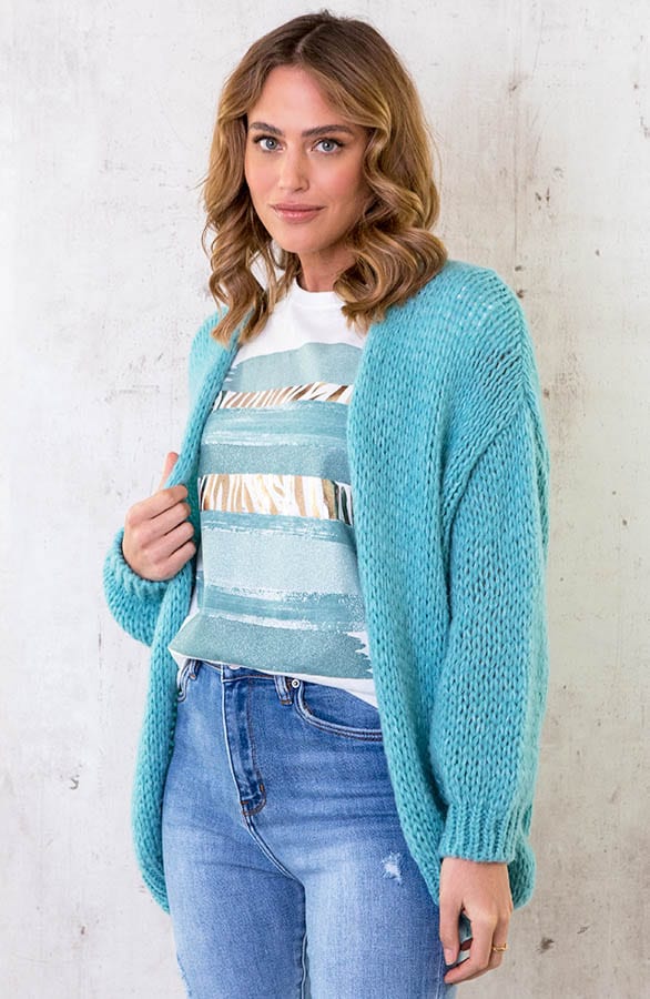 Oversized Knitted Vest Oase – shoparchief, foto 2