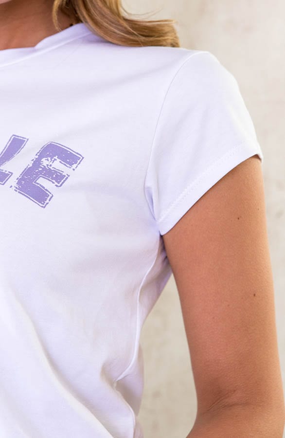 Rebelle Top Wit Lila – shoparchief, foto 4