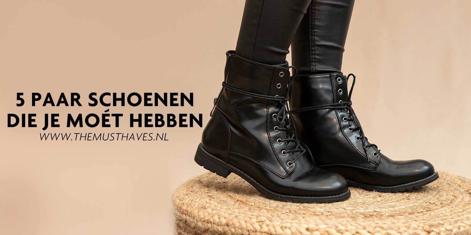 5 paar schoenen die overal mee zijn te combineren