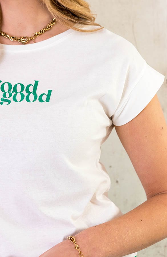 Be Good Do Good Top Bright Green – shoparchief, foto 6