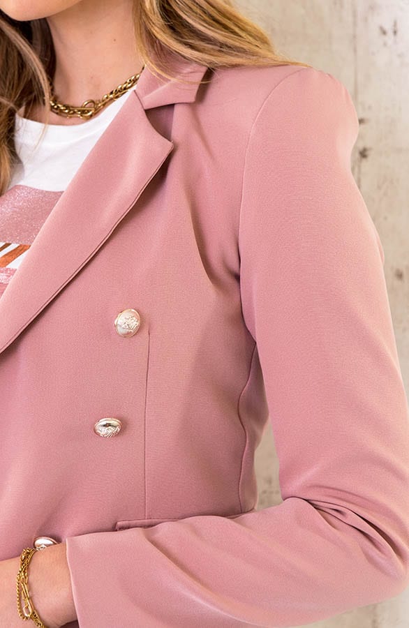 Button Blazer Roze 2.0 – shoparchief, foto 5