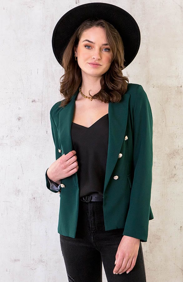 Button Blazer Smaragd 2.0 – shoparchief, foto 6