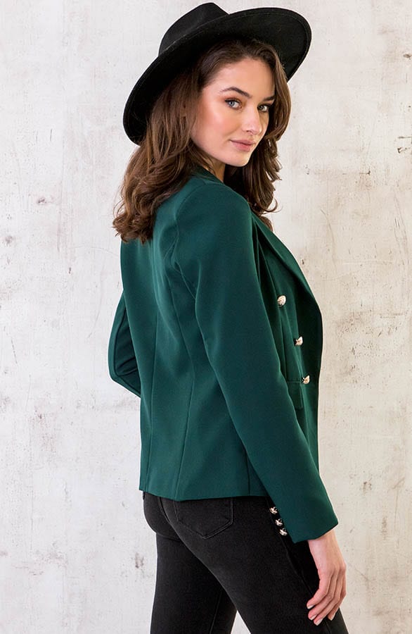 Button Blazer Smaragd 2.0 – shoparchief, foto 7