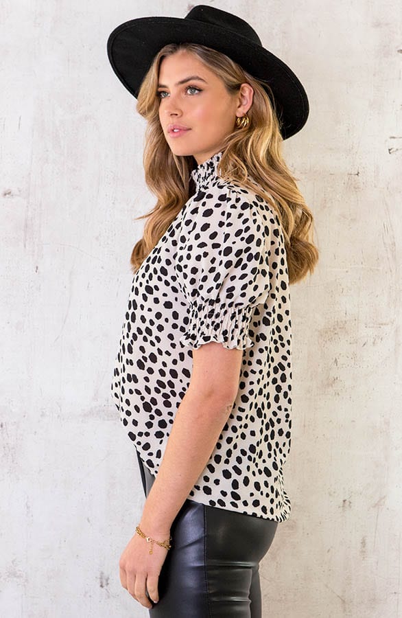 Col Top Cheetah Beige – shoparchief, foto 3